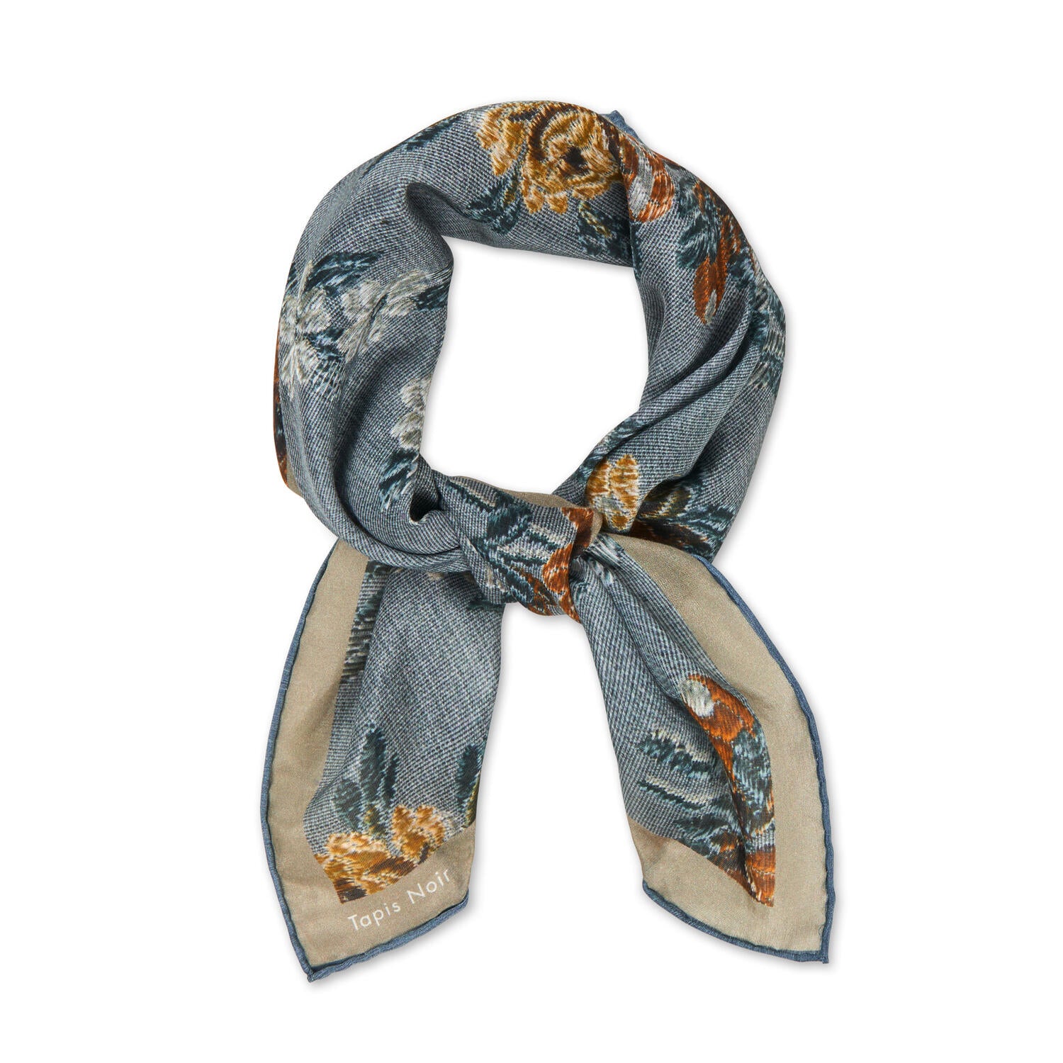 Lommetørklæde - Blue Flower